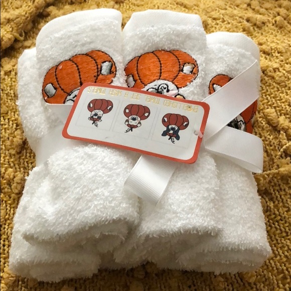 Wash towels set 6 embellished dogs pumpkin design - Picture 4 of 6